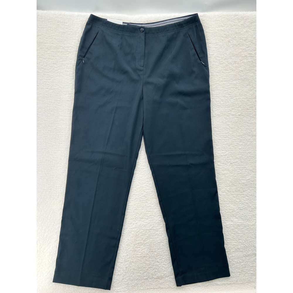 NEW Tail Tech‎ Womens Navy Blue Golf Performance Pants Straight Leg 16